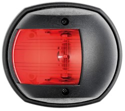 Classic 12 negro / 112,5 ° luz de navegación rojo